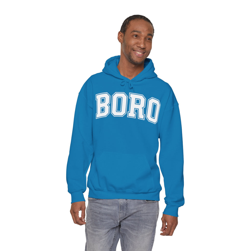 Uni BORO Style Hoodie 'front print' only.