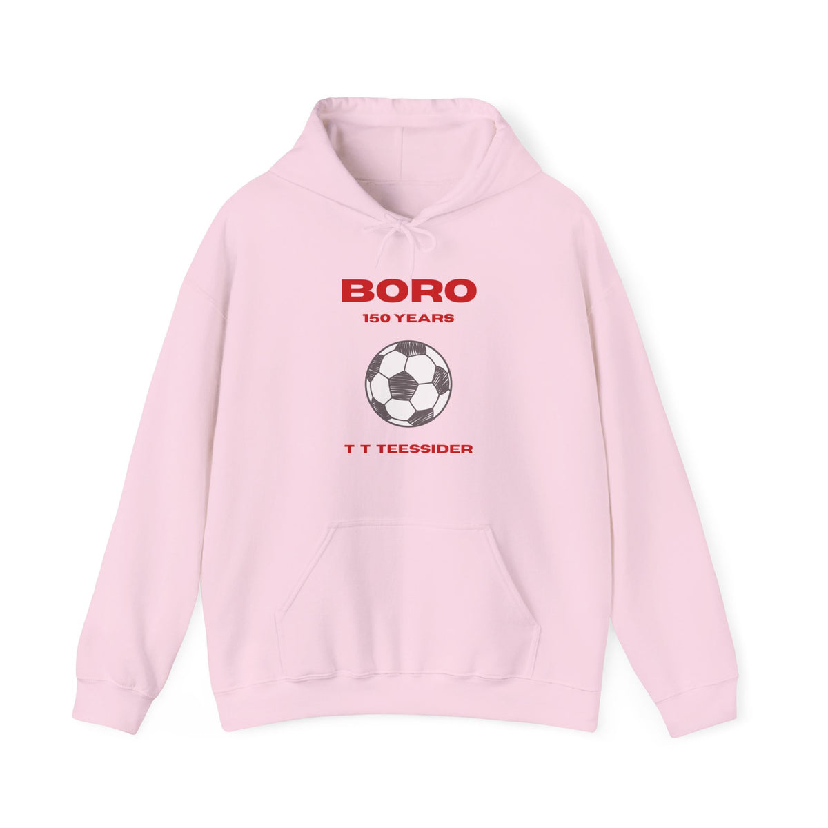 BORO 150 Years Football Hoodie 'front print' only.