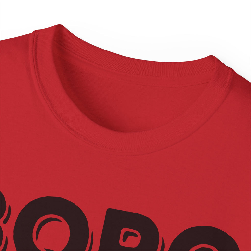 LARGE Black/Red Lion Mascot Tee – BORO 150 Years Commemorative T-Shirt