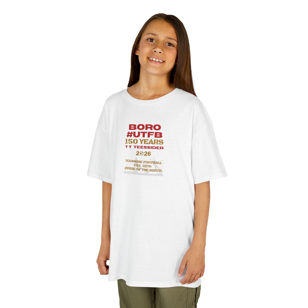 Kids BORO Football Club 150 Years Commemorative Tee