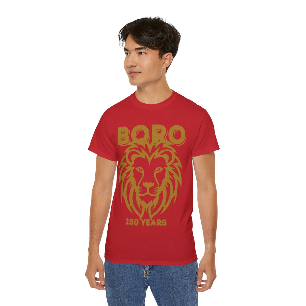 LARGE Lion Mascot Tee – BORO 150 Years Commemorative T-Shirt