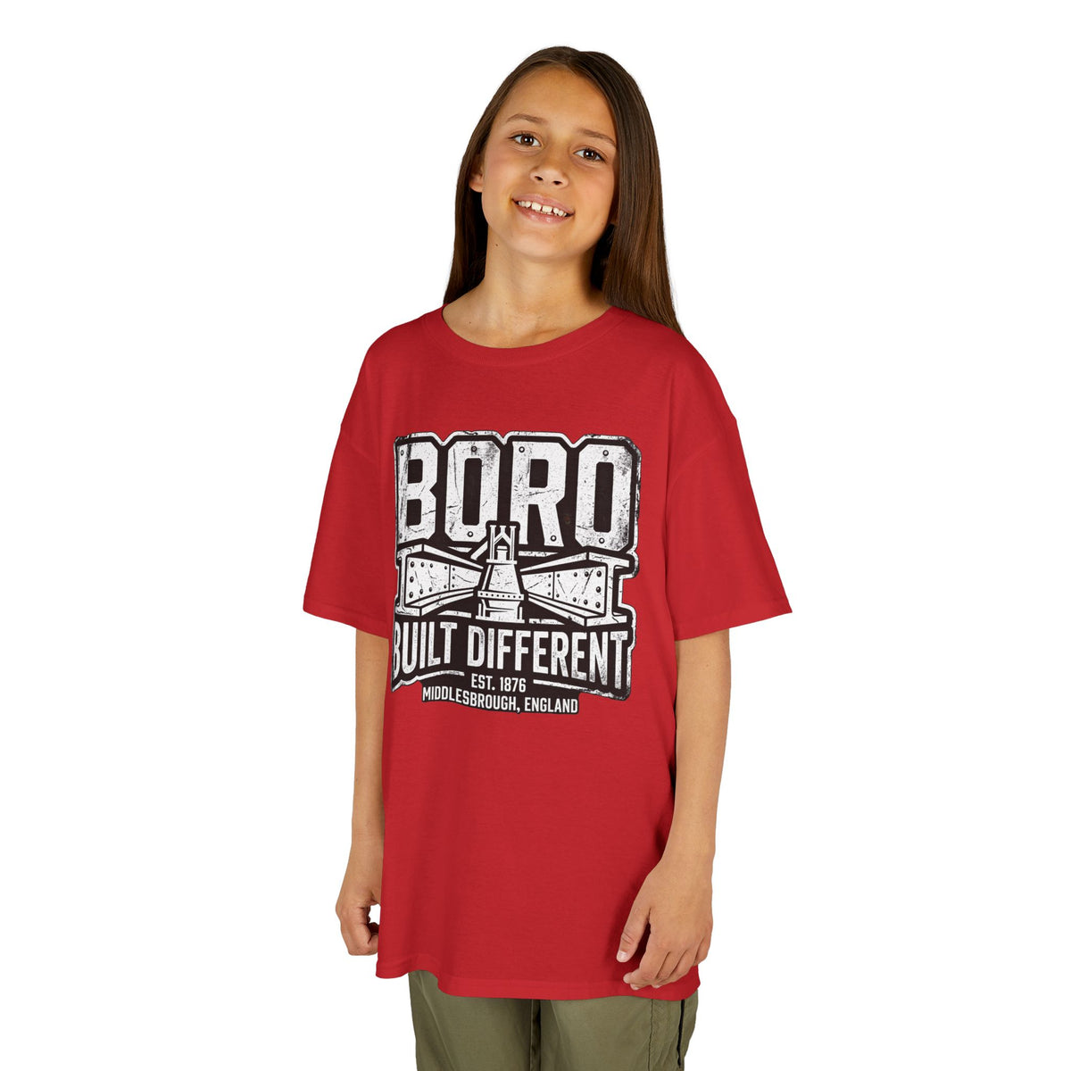 Kids Tee — Boro Built Different Tee — 'BORO Built Different' Graphic T-Shirt