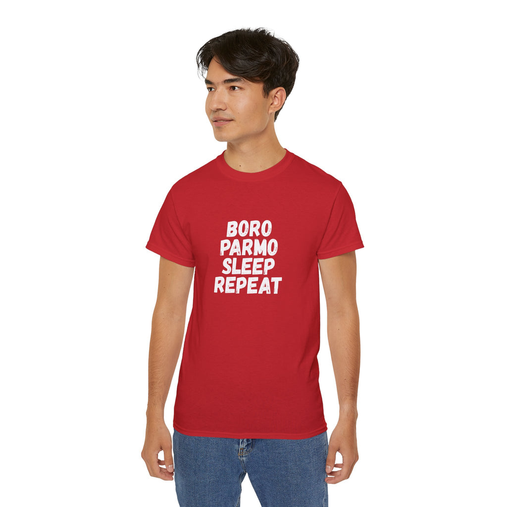 BORO PARMO SLEEP REPEAT Graphic Tee - #UTB BORO STYLE