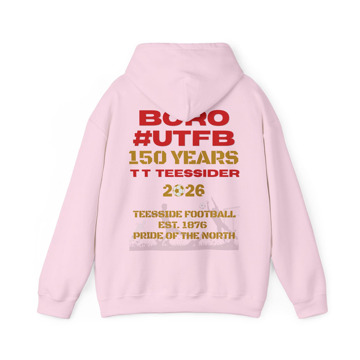 BORO 150 Years 2026 Hoodie 'back print' only.