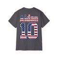 Aidan Morris Number 10 USA Flag Shirt for the BORO 'back print only'