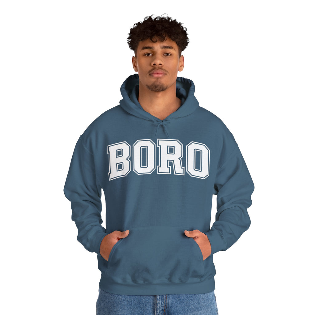 Uni BORO Style Hoodie 'front print' only.