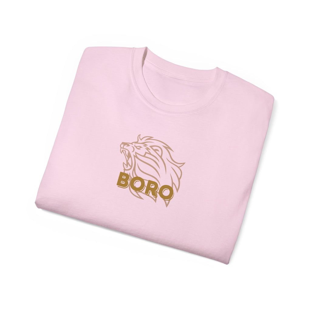 GOLD Roaring Lion BORO Football T-Shirt