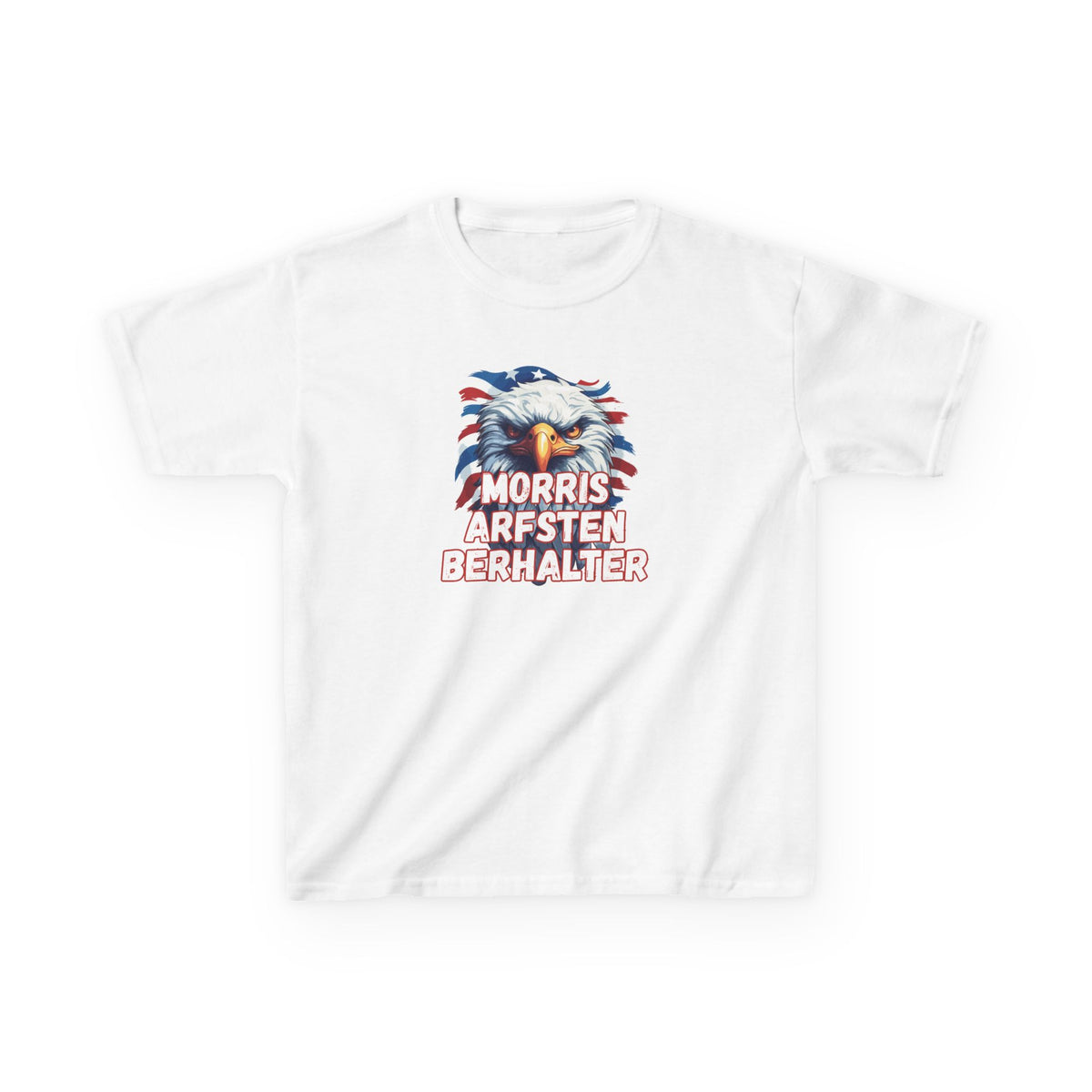 Kids Tee — Patriotic Eagle "Morris Arfsten Berhalter" BORO Graphic