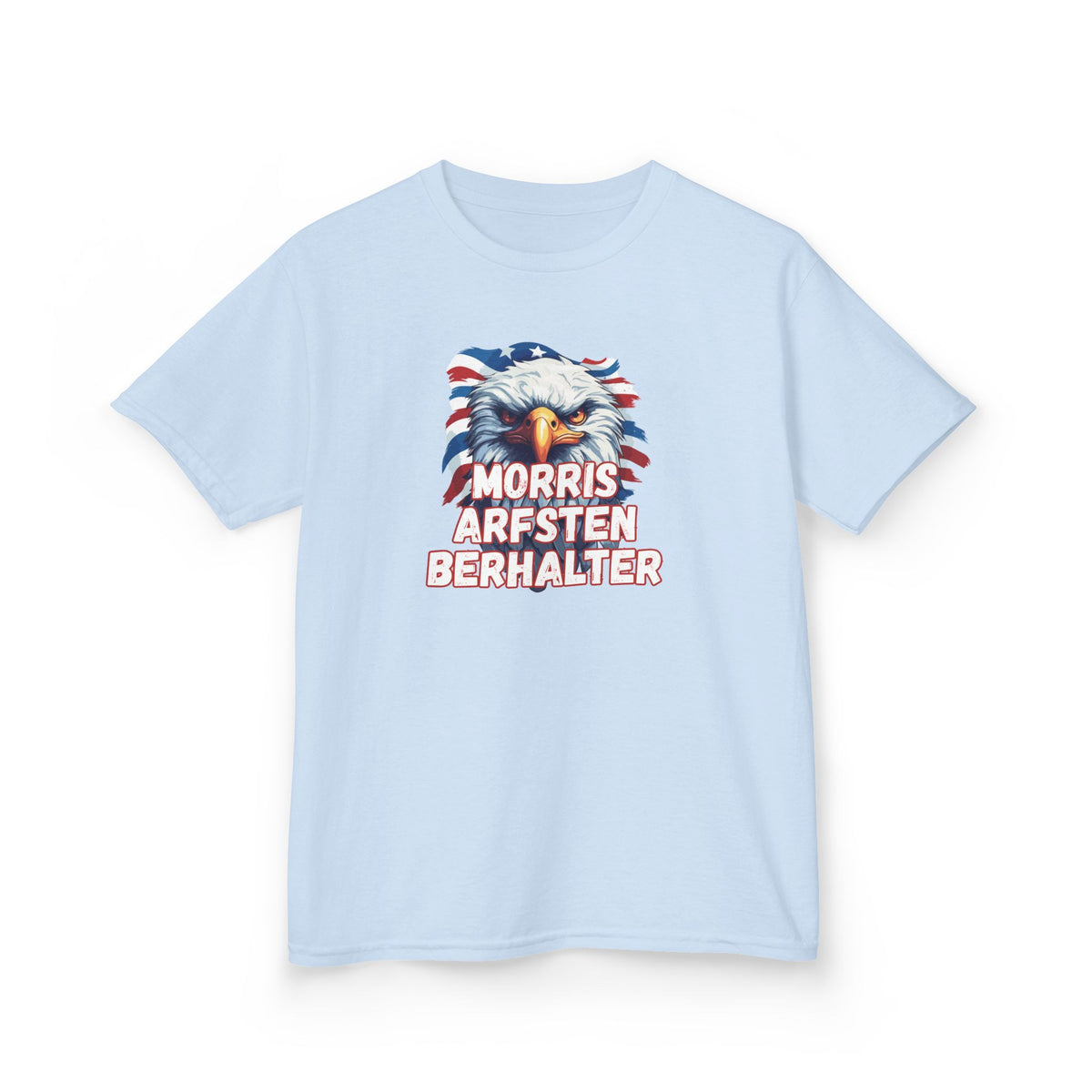 Kids Tee — Patriotic Eagle "Morris Arfsten Berhalter" BORO Graphic
