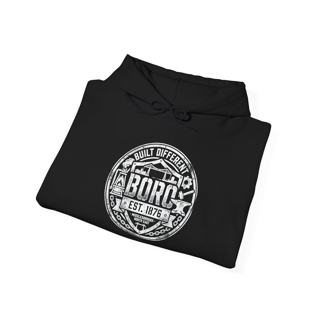 Adult BORO Built Different – Boro Logo Hoodie