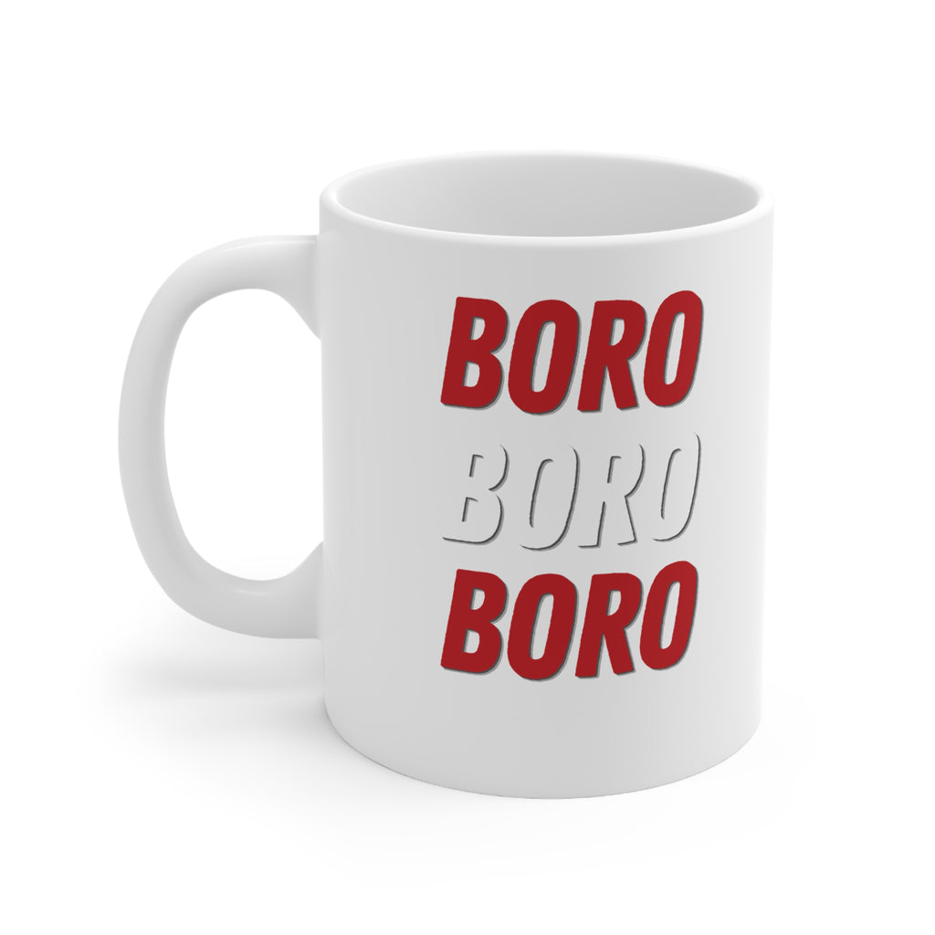 Boro Boro Boro Ceramic Coffee Mug — 11oz & 15oz