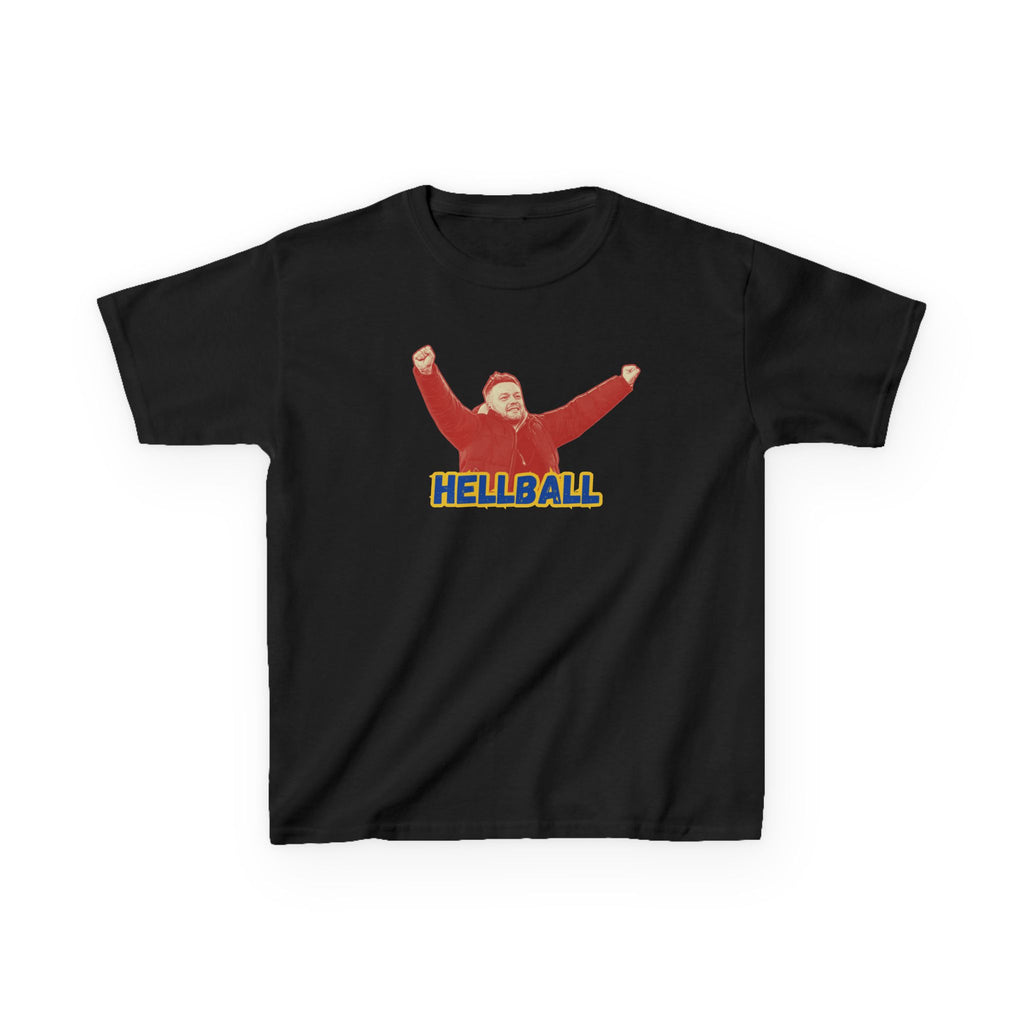 Kids 'HELLBALL' Gaffa Graphic Tee — In Kim we Trust