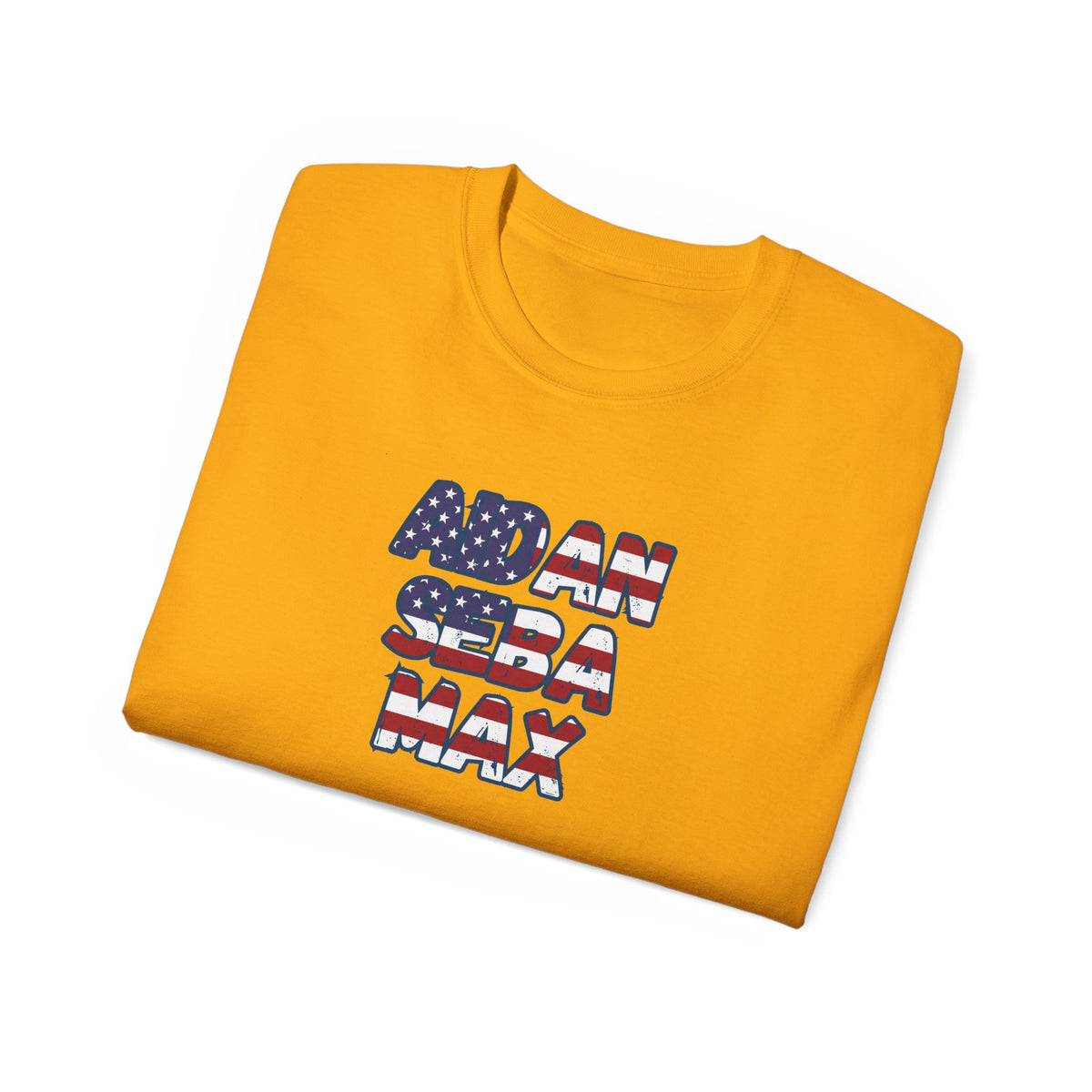 BORO's Midfield Trio Tee — AIDAN SEBA MAX USA  Graphic T‑Shirt