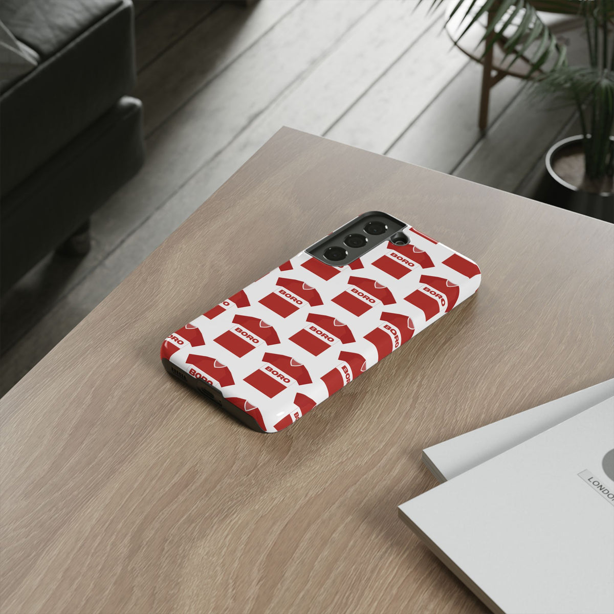Boro Football Shirt Pattern Phone Case
