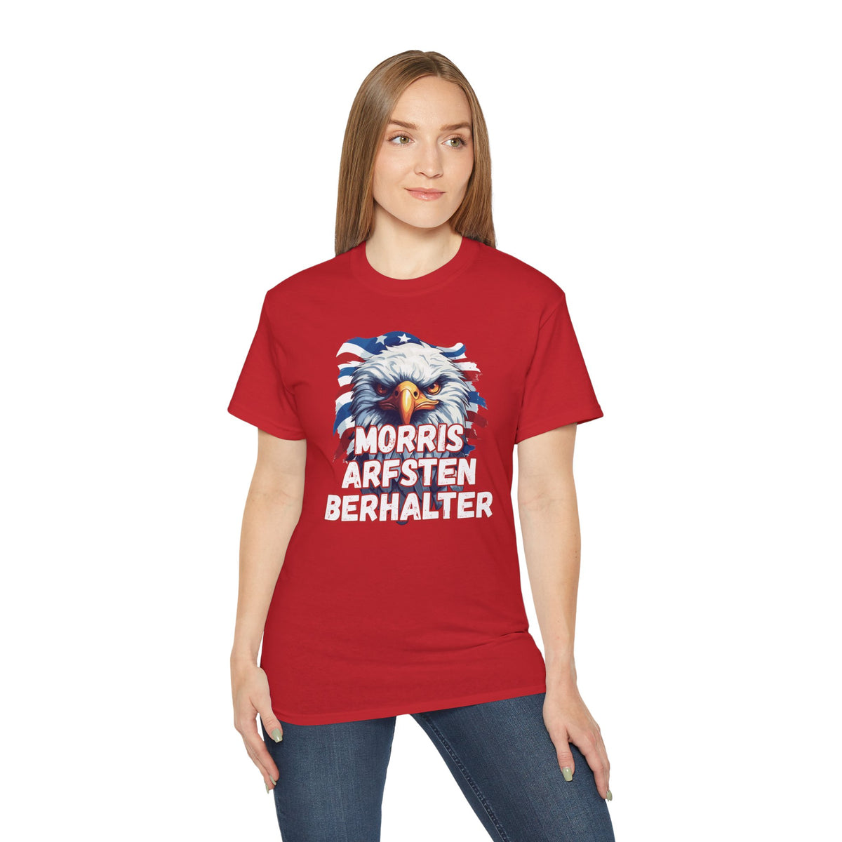 Eagle Graphic Tee — "Morris Arfsten Berhalter" Patriotic USA BORO Shirt