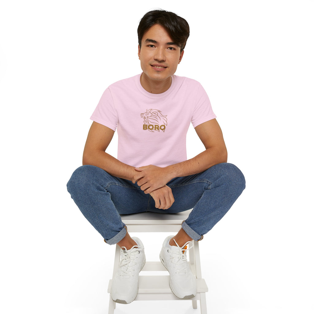GOLD Roaring Lion BORO Football T-Shirt