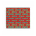 BORO Hellball Pattern Desk Mat — Retro Red & Teal Gaming Mousepad