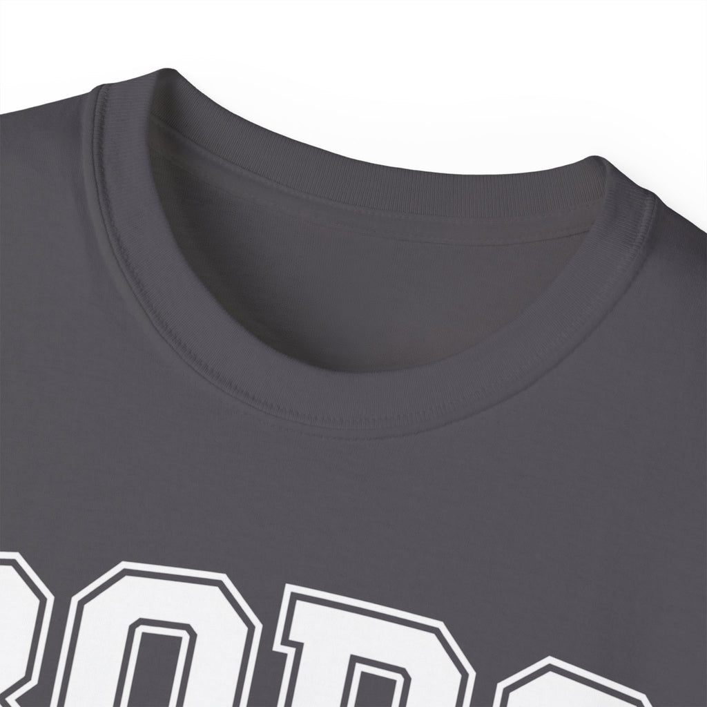 BORO Collegiate Graphic Tee — Classic UNI Lettering T-Shirt