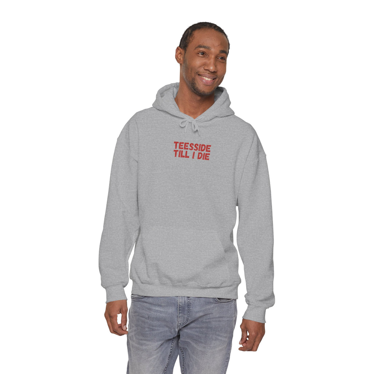 Teesside Till I Die Hoodie – #UTB BORO STYLE 'front print only'