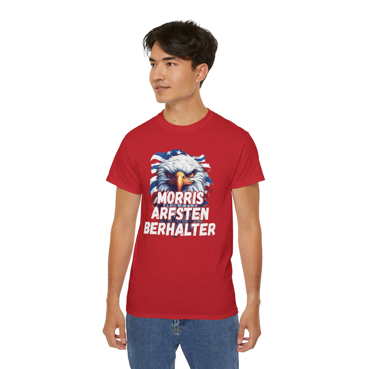 Eagle Graphic Tee — "Morris Arfsten Berhalter" Patriotic USA BORO Shirt