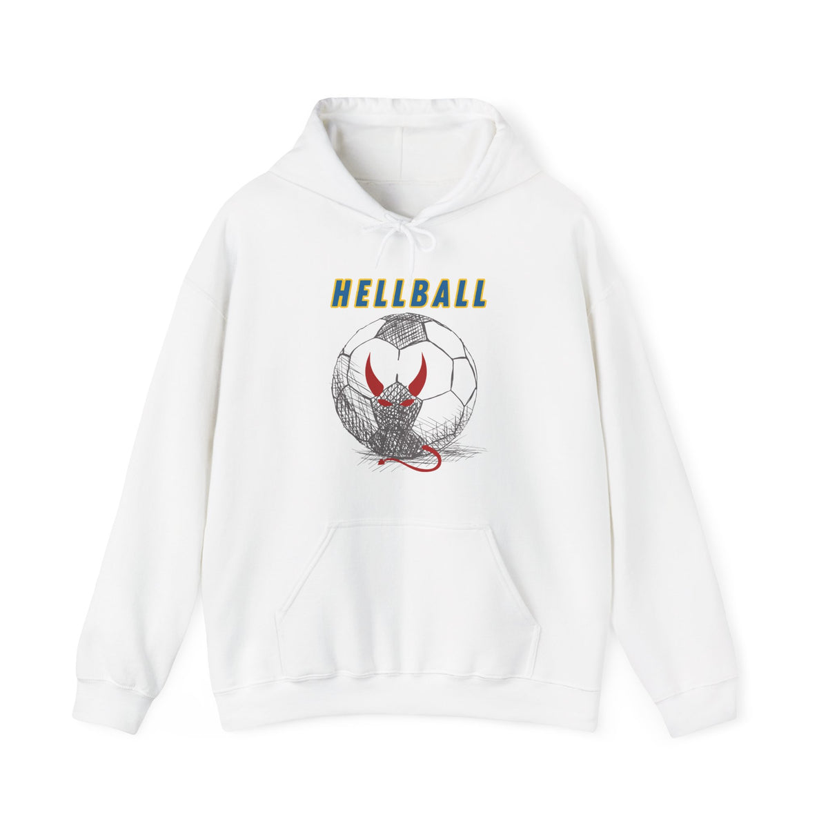 HELLBALL Hoodie 'front print' only.