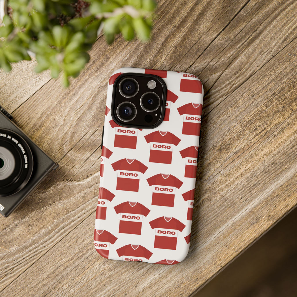 Boro Football Shirt Pattern Phone Case