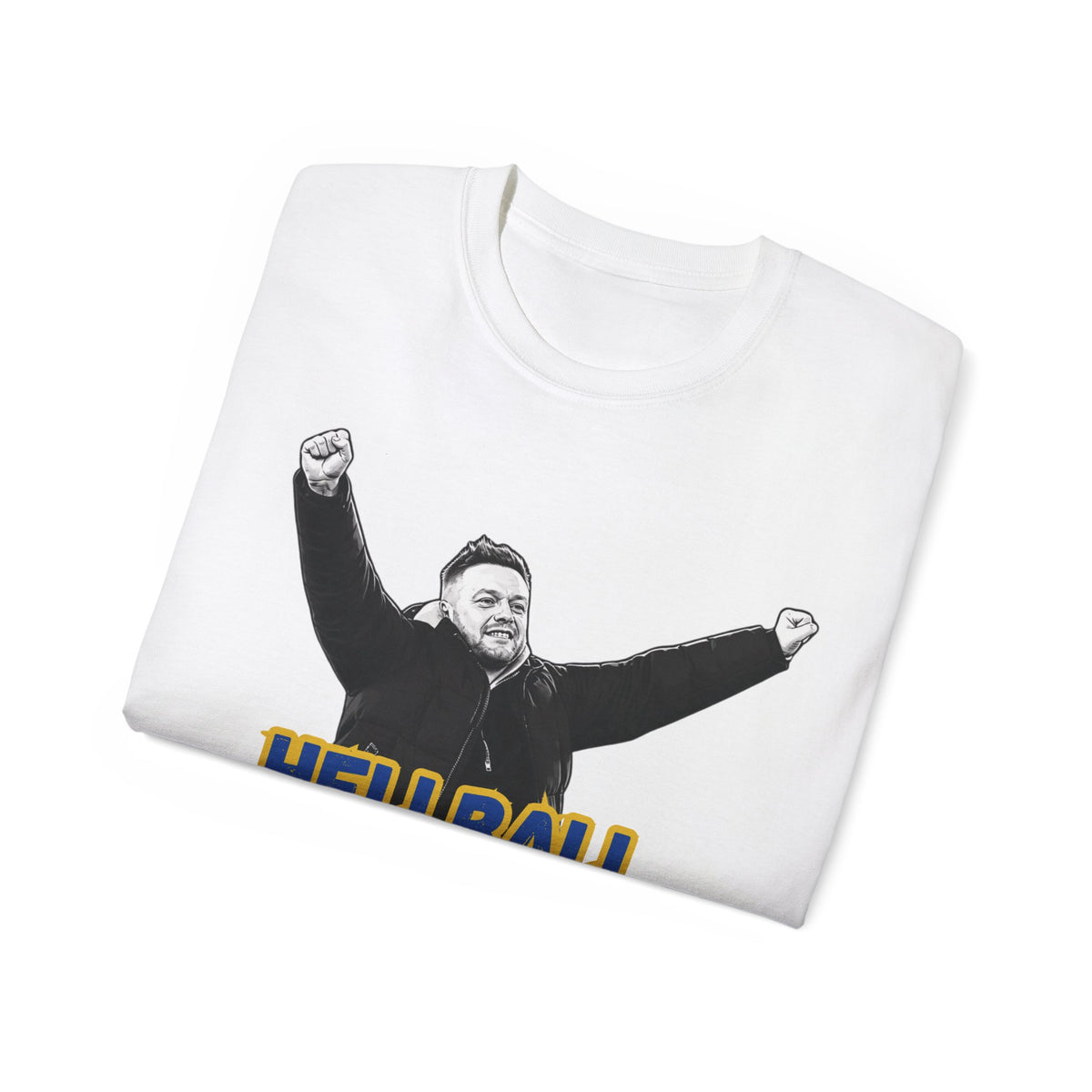 Hellball T‑Shirt — Retro Gaffer Graphic Tee, in Kim we trust