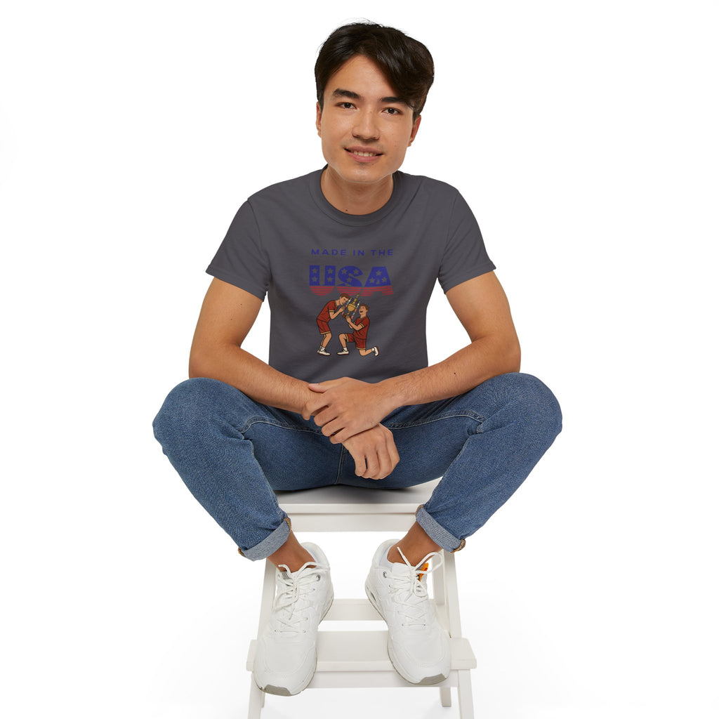 Made in the USA T-Shirt – Aidan Morris - Seb Berhalter Championship Winner Presentation