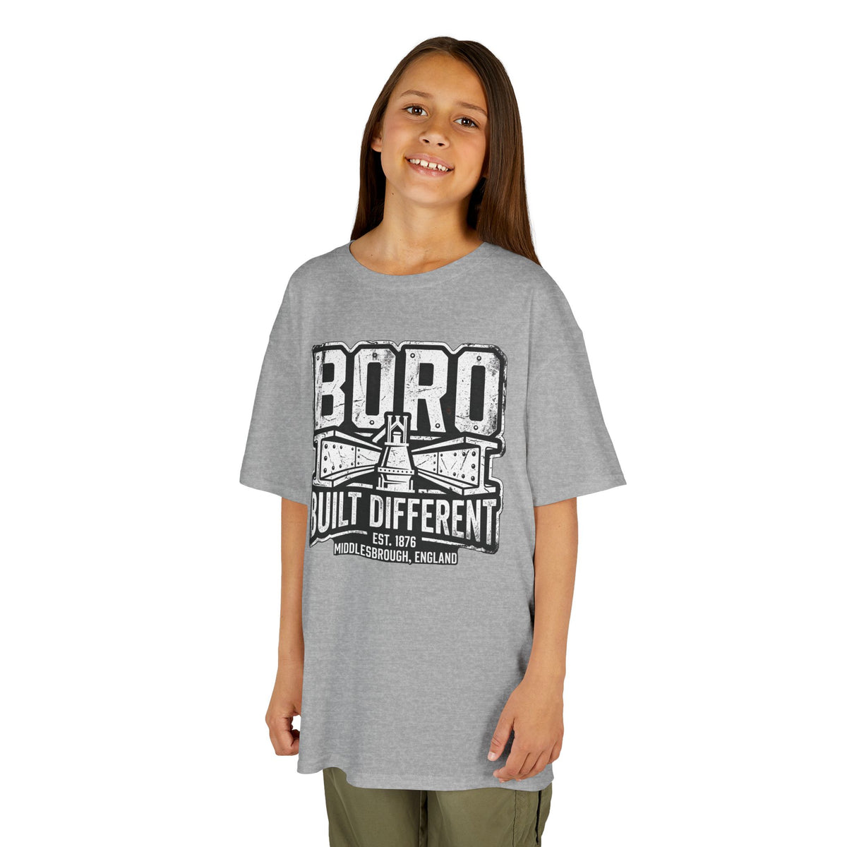 Kids Tee — Boro Built Different Tee — 'BORO Built Different' Graphic T-Shirt
