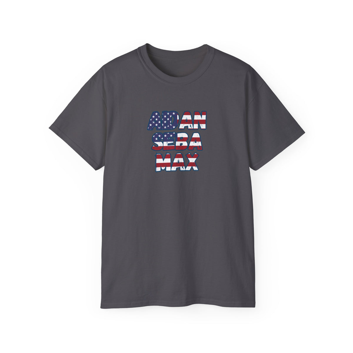 BORO's Midfield Trio Tee — AIDAN SEBA MAX USA  Graphic T‑Shirt