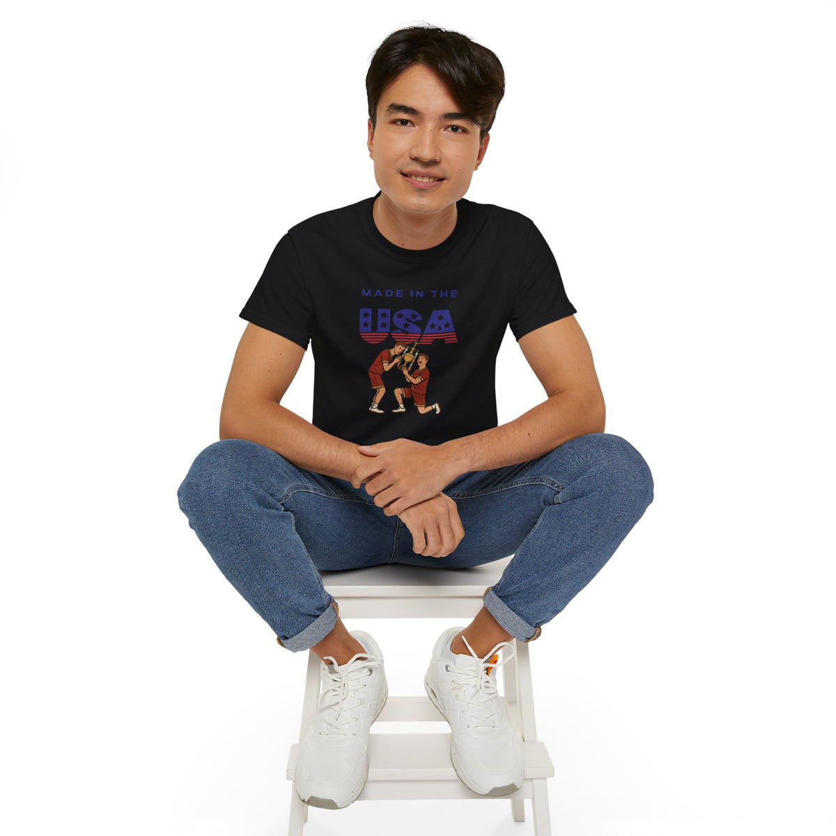 Made in the USA T-Shirt – Aidan Morris - Seb Berhalter Championship Winner Presentation