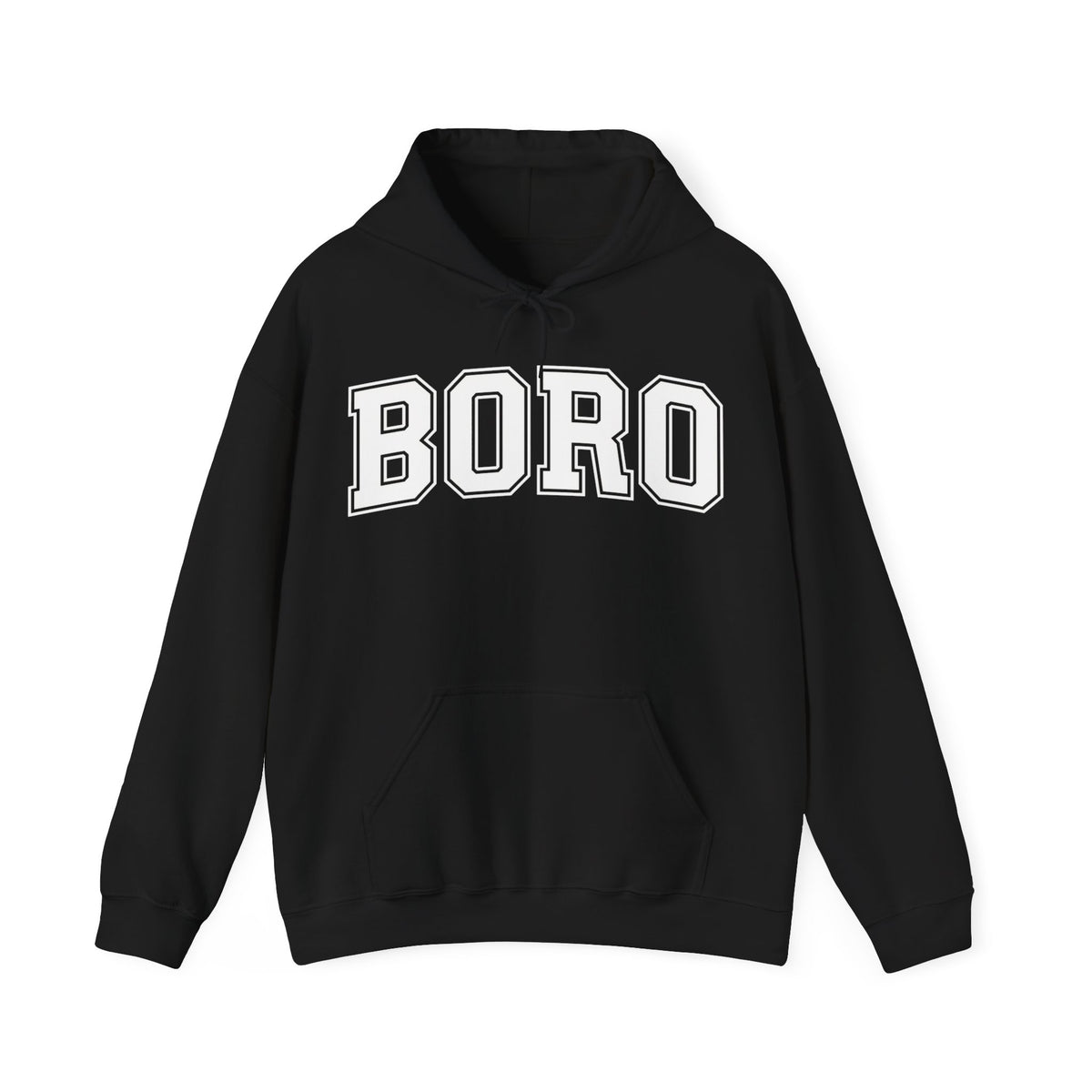 Uni BORO Style Hoodie 'front print' only.