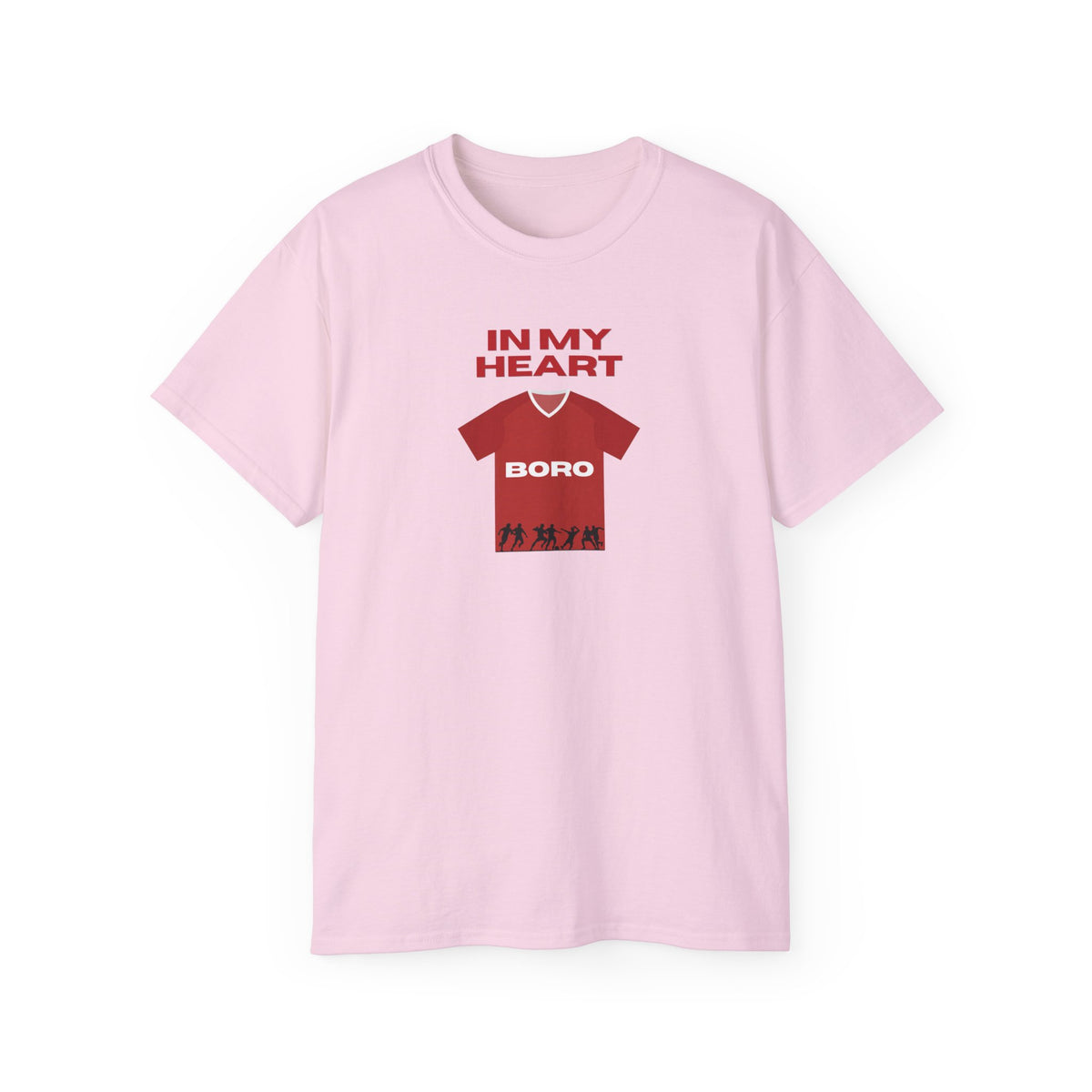 In My Heart Boro Football Tee — Fan Shirt