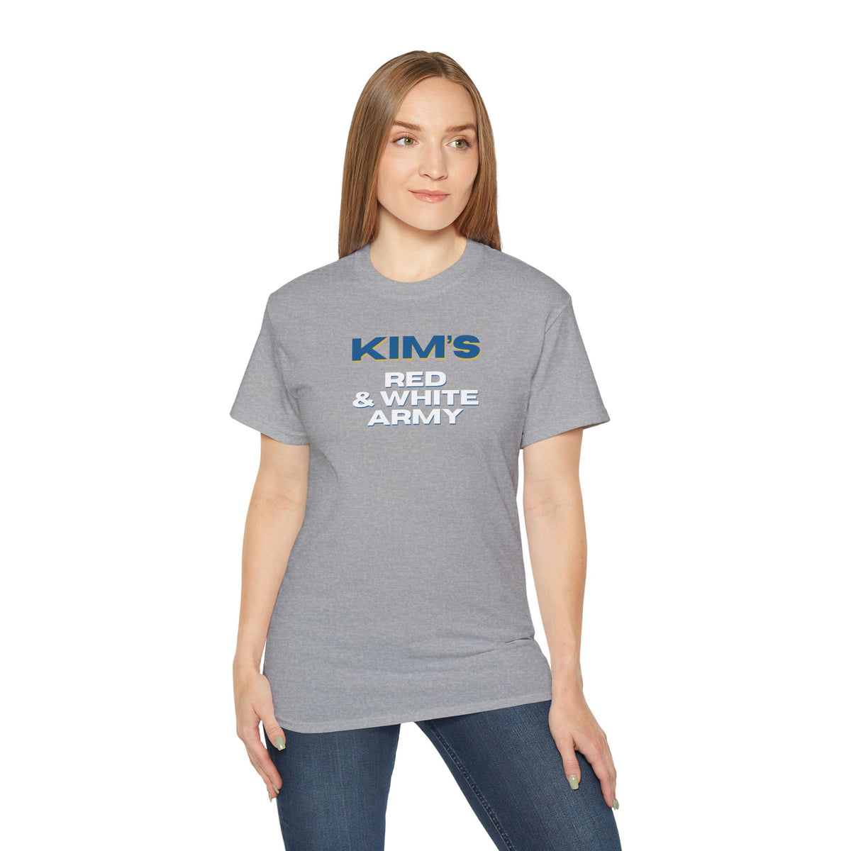 Kim’s Red & White Army T-Shirt