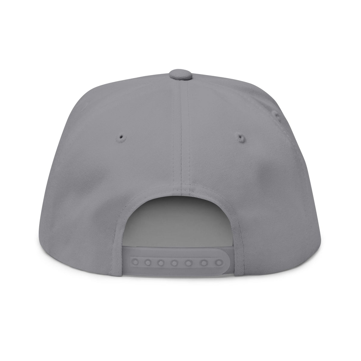 BORO Flat Bill Cap — Embroidered 'HELLBALL' Bold Font Snapback Hat