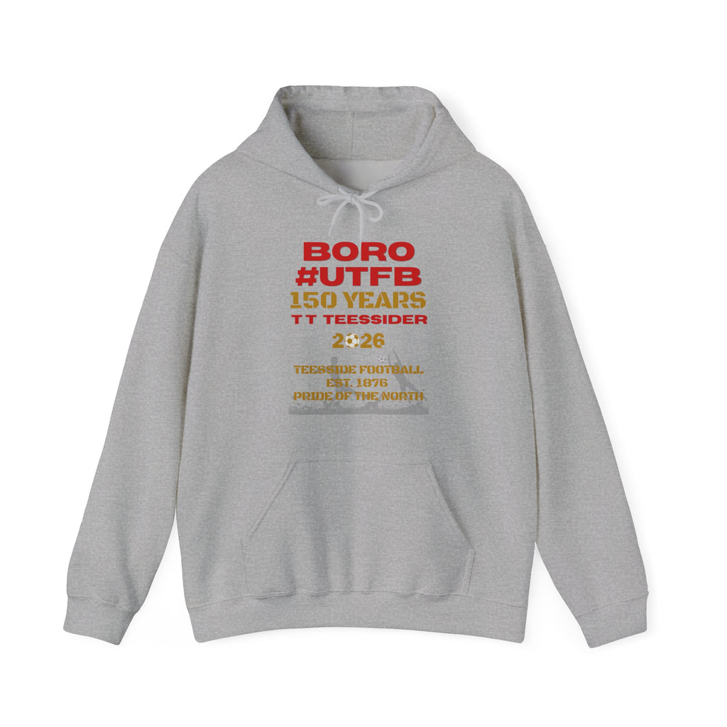BORO 150 Years 2026 Hoodie 'front print' only.