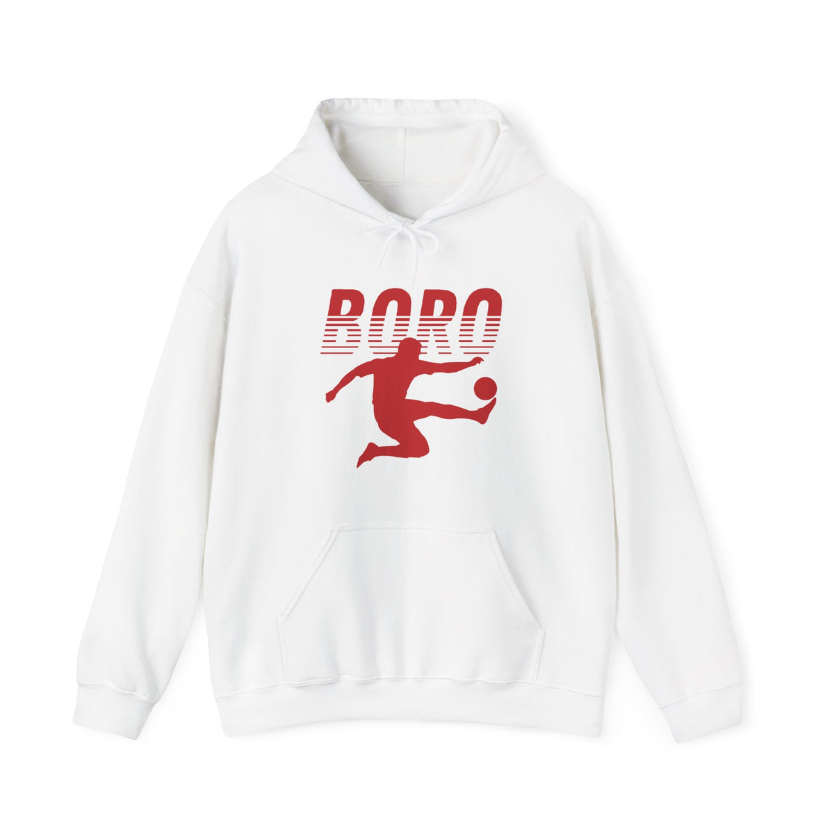 BORO Fade Player Hoodie 'front print' only.