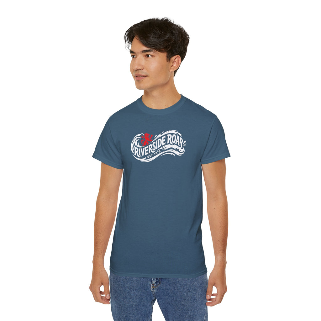 Riverside Roar Graphic Tee — Middlesbroughfc Vintage Style Boro Wave Logo T-Shirt