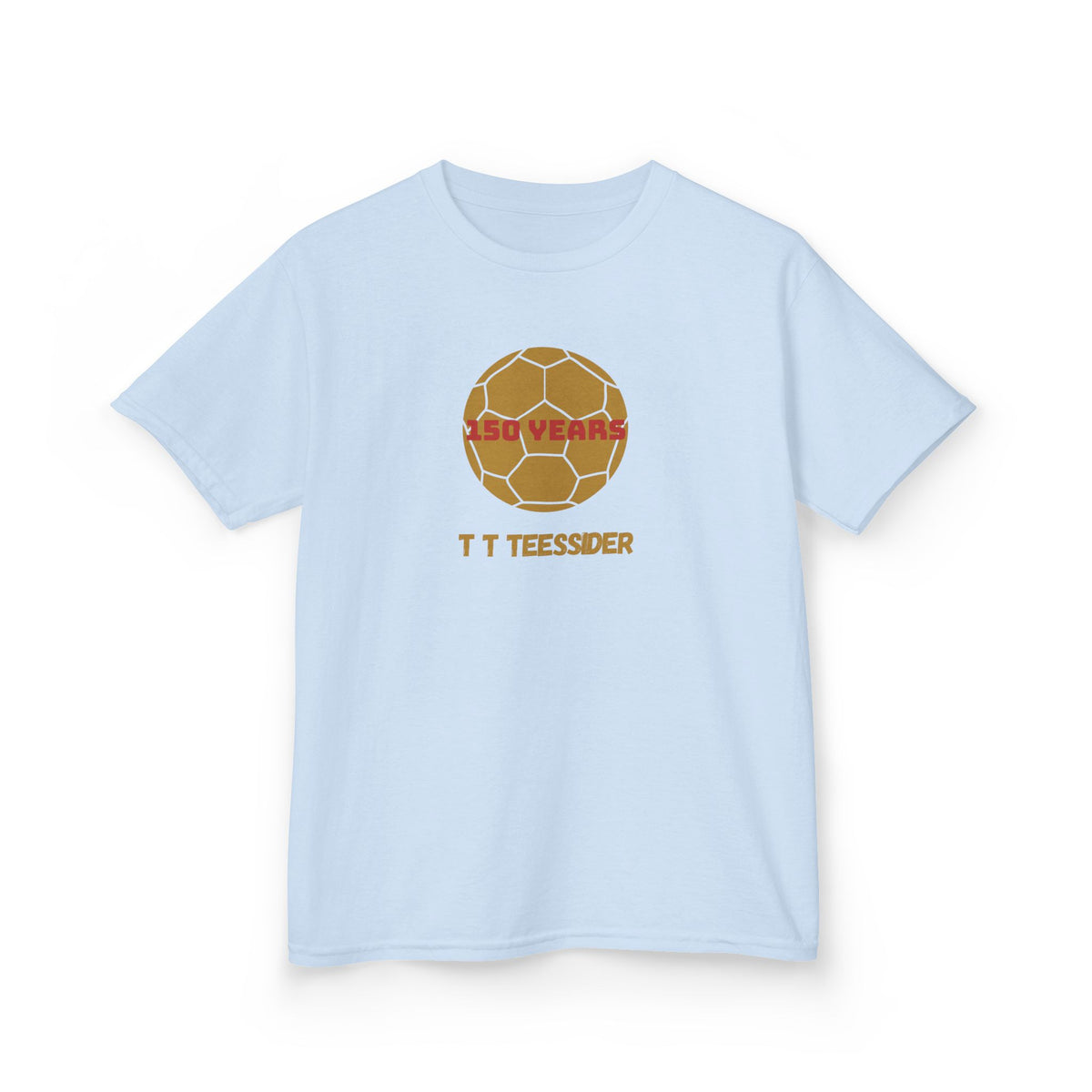 Kids BORO Footie T‑Shirt – 150 Years Golden Ball Design T T Teessider