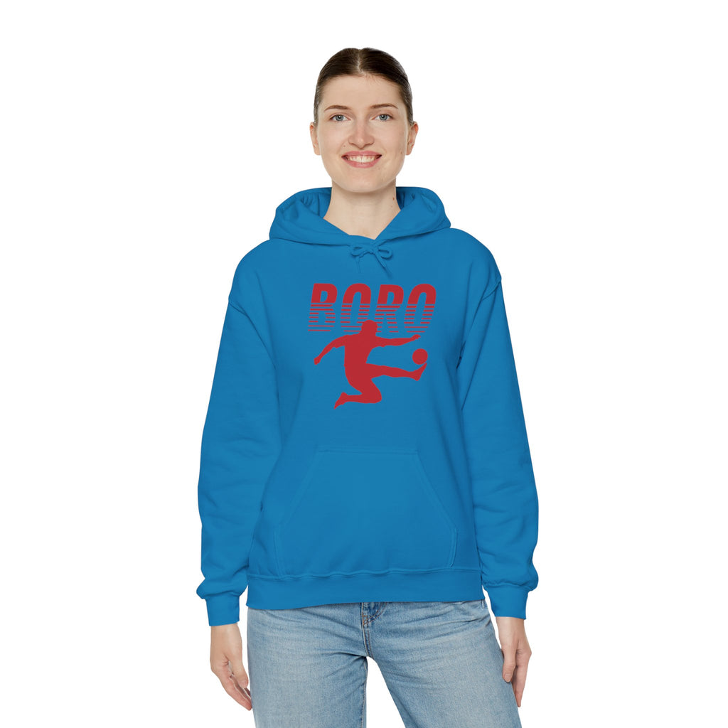 BORO Fade Player Hoodie 'front print' only.