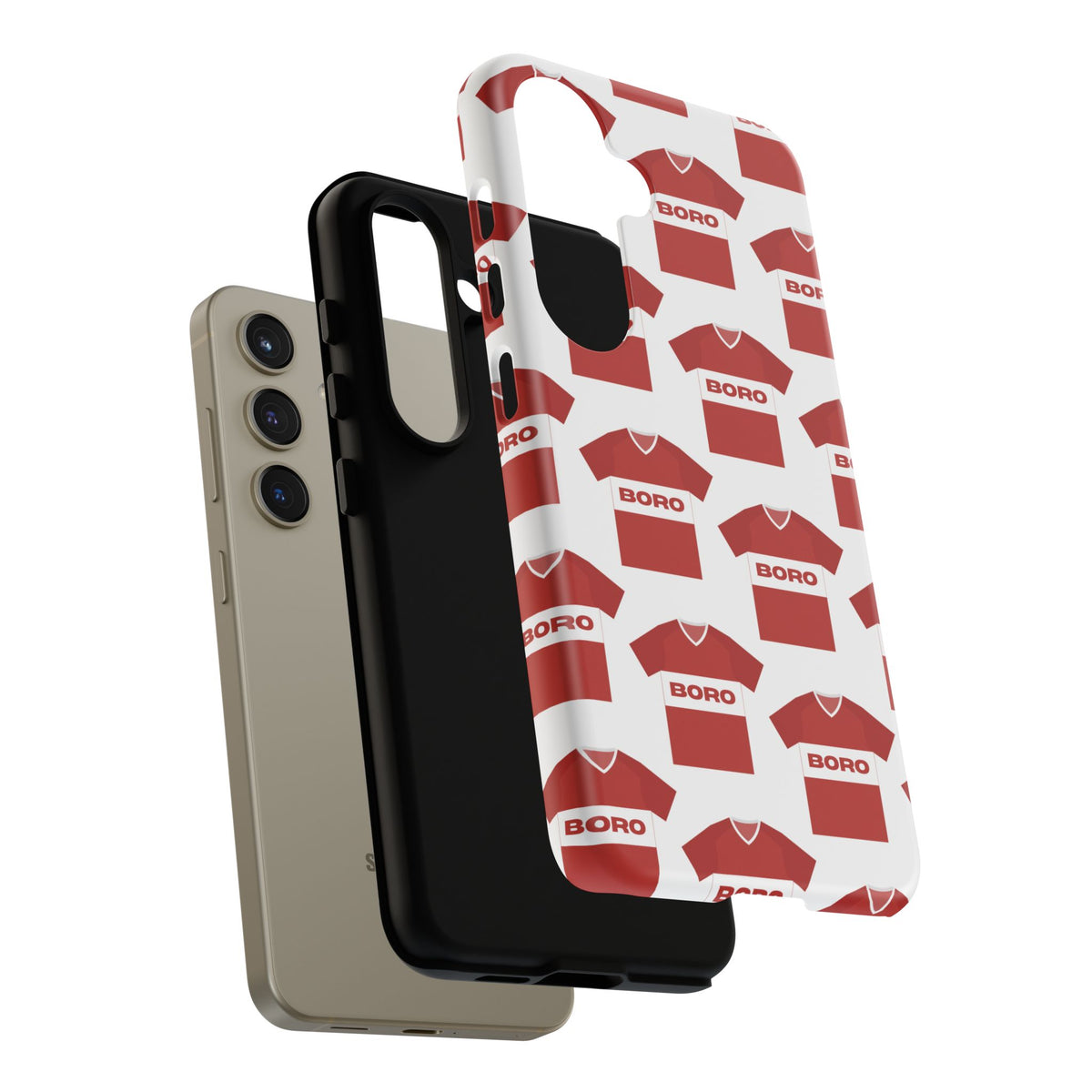 Boro Football Shirt Pattern Phone Case