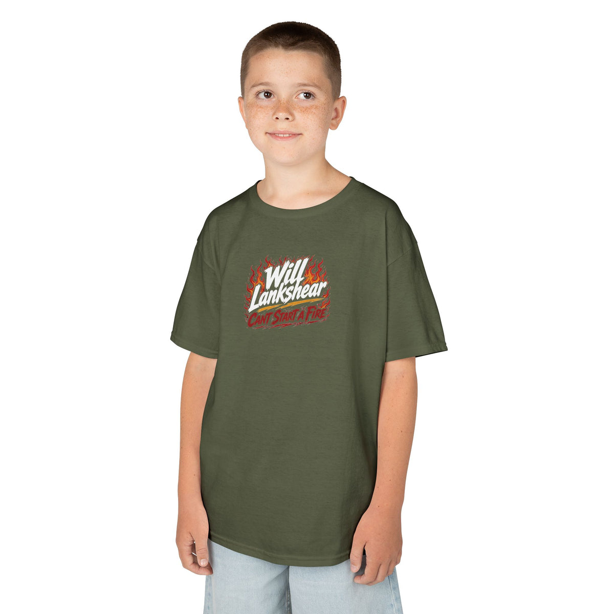 Kids T‑Shirt - "Will Landshear" Flame BORO Tshirt