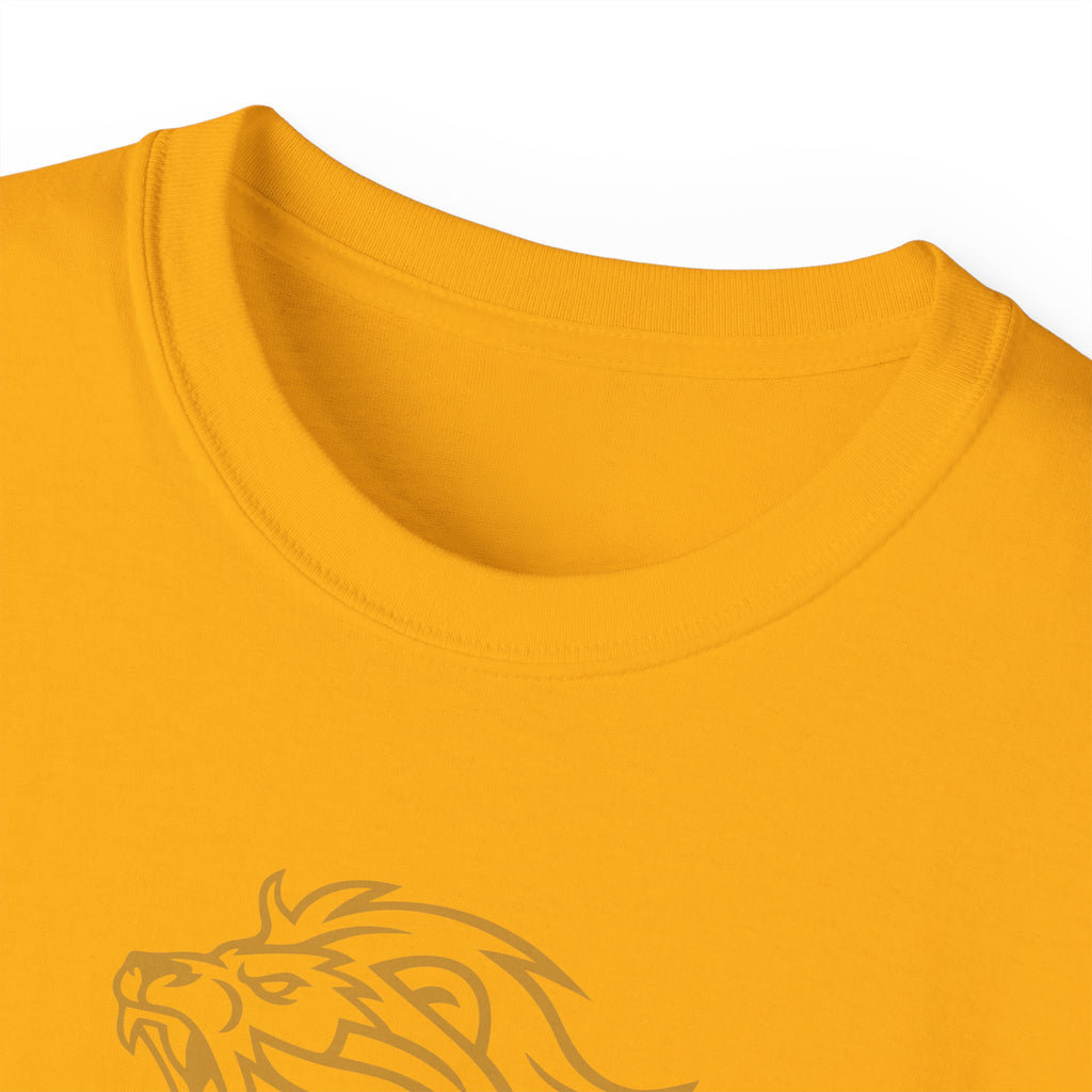 GOLD Roaring Lion BORO Football T-Shirt
