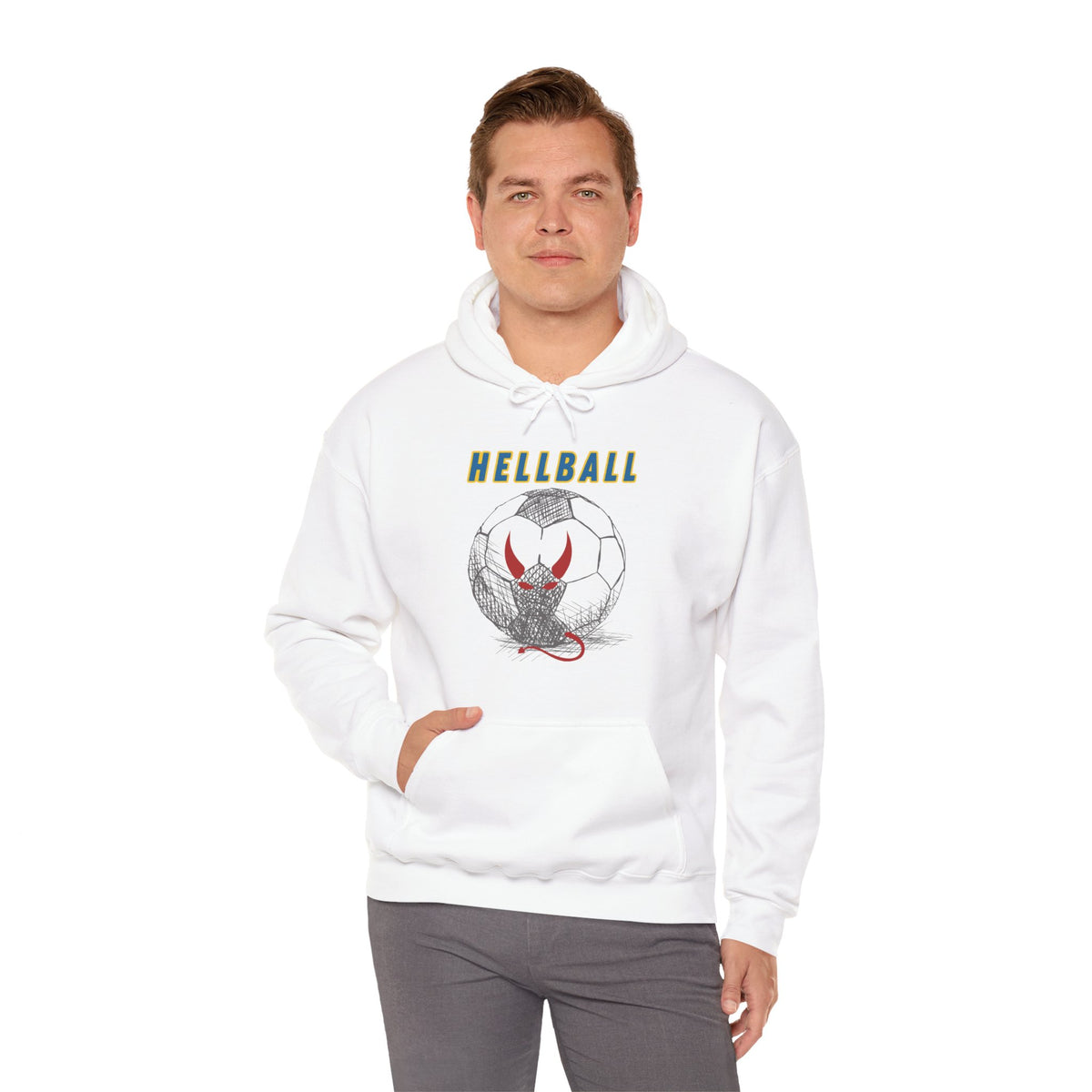 HELLBALL Hoodie 'front print' only.
