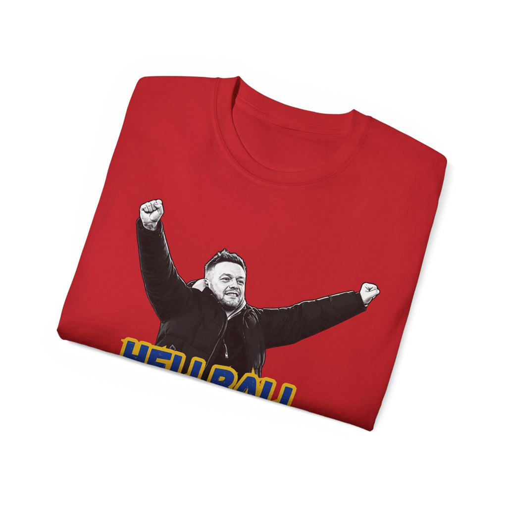 Hellball T‑Shirt — Retro Gaffer Graphic Tee, in Kim we trust