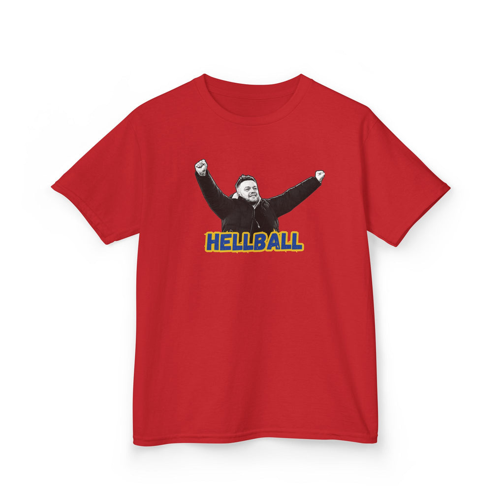 Kids 'HELLBALL' Gaffa Graphic Tee — In Kim we Trust