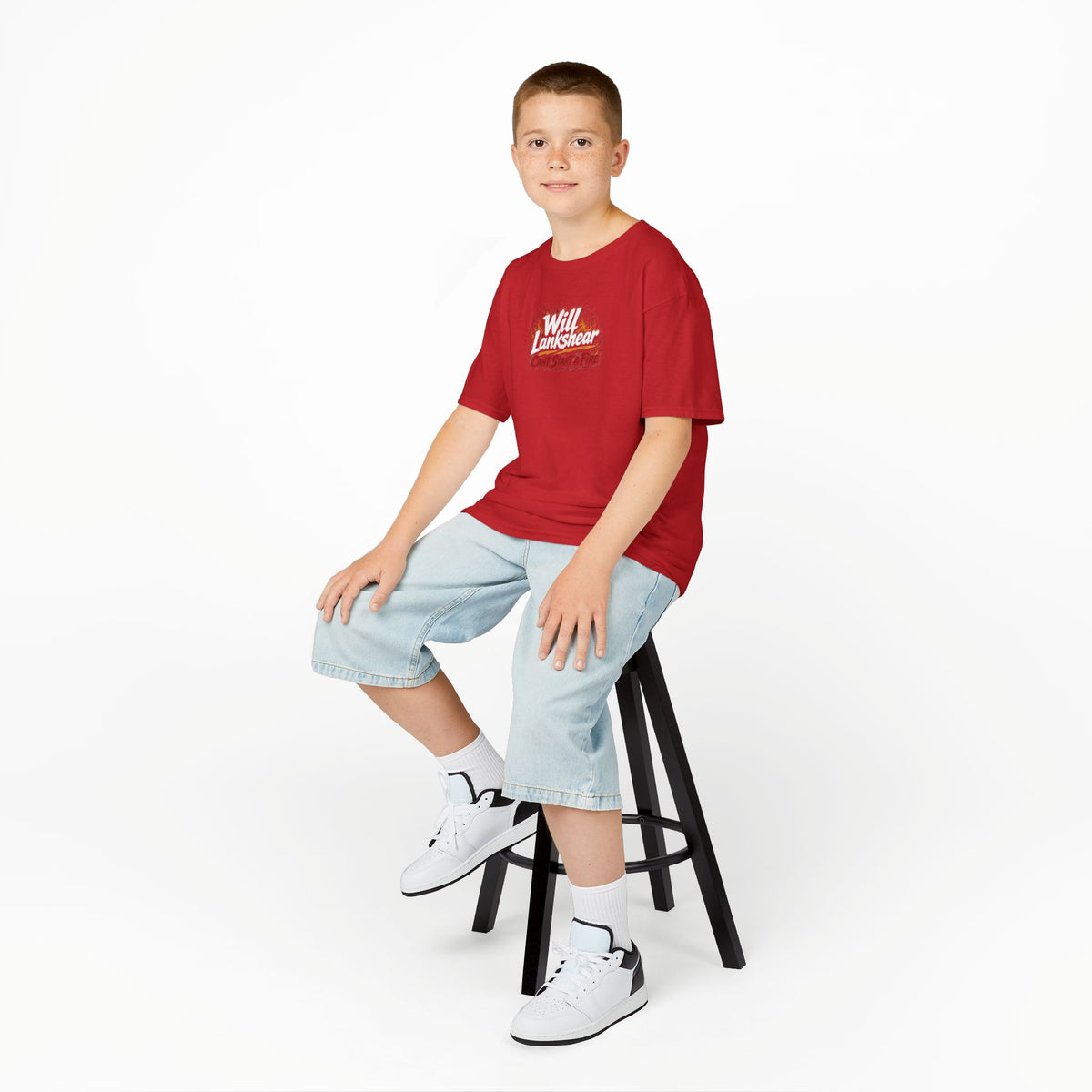 Kids T‑Shirt - "Will Landshear" Flame BORO Tshirt