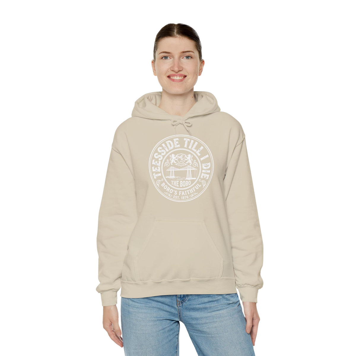 Riverside Till I Die - Boro Fan Hoodie 'front print'