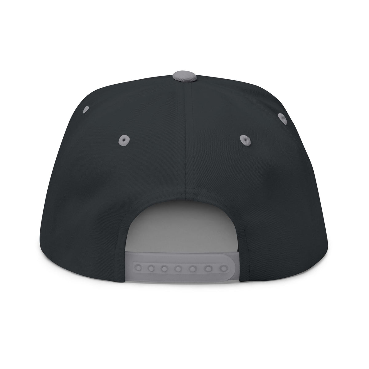 BORO Flat Bill Cap — Embroidered 'HELLBALL' Bold Font Snapback Hat