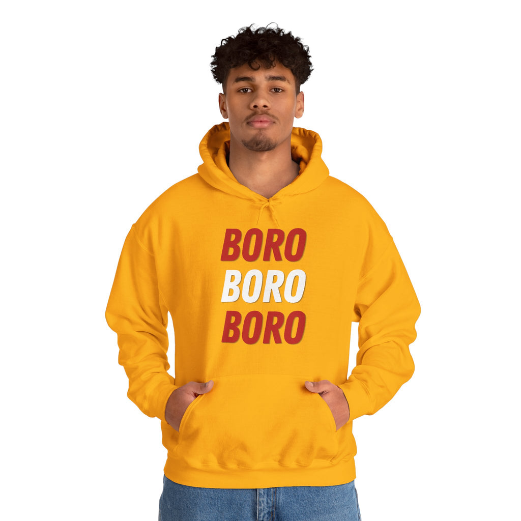 BORO Chant Hoodie 'front print' only.